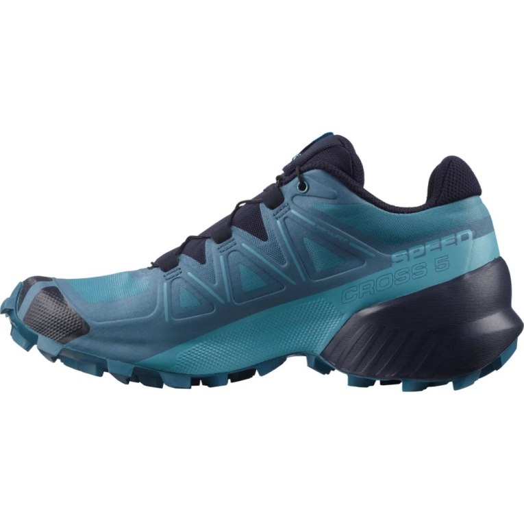 Blue Salomon Speedcross 5 Women's Trail Running Shoes | PH 60715N